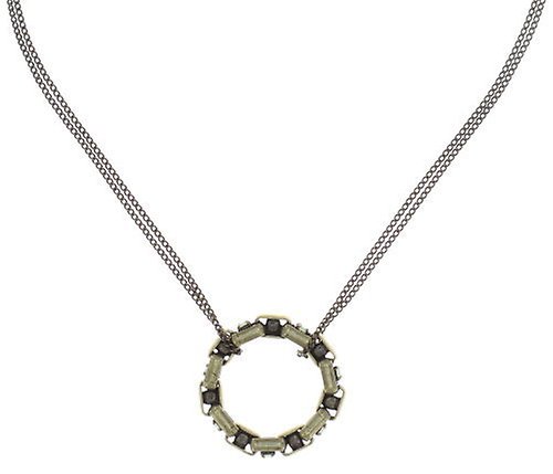 image for Necklace Industrial Chrysolite Opal Green 