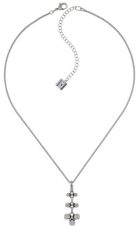 image for Necklace Pendant Industrial White Opal white 