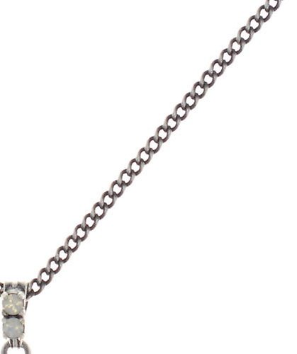 image pour Collier pendant Industrial Opale Blanc white 