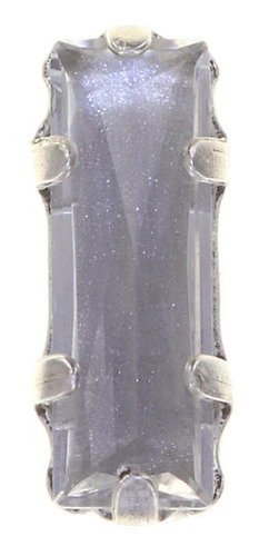 image for Earring Stud Mix the Rocks Crystal White white 