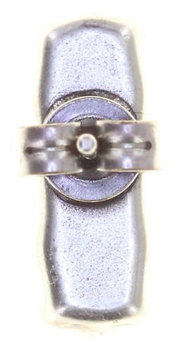 image for Earring Stud Mix the Rocks Crystal White white 