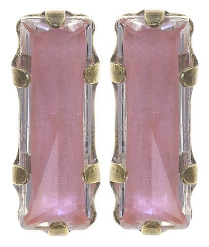 Bild für Ohrstecker Mix the Rocks Kristallrosa Beige 