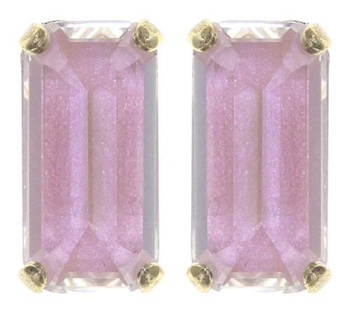 image for Earring Stud Mix the Rocks Crystal Blush Beige 