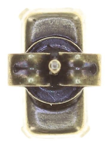 image for Earring Stud Mix the Rocks Crystal Blush Beige 