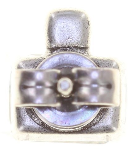 image for Earring Stud Mix the Rocks Crystal White white 