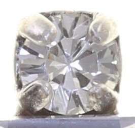 image for Earring Stud Mix the Rocks Crystal White white 