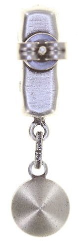 image for Earring Stud Dangling Mix the Rocks Crystal White white 