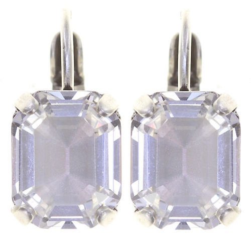 image for Earring Eurowire Mix the Rocks Crystal White white 