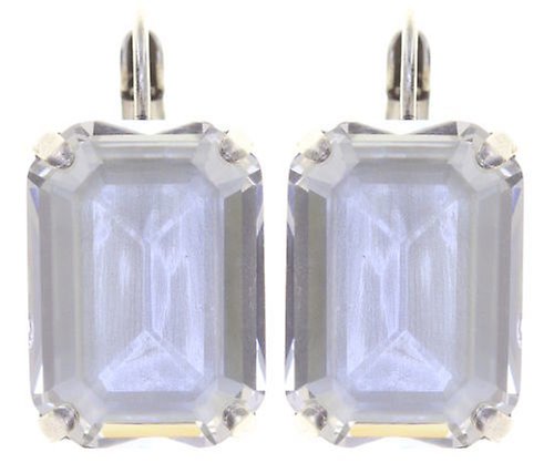 image pour Boucles d'oreilles Eurowire pendantes Mix the Rocks Blanc Cristal white 