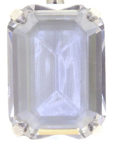 image pour Boucles d'oreilles Eurowire pendantes Mix the Rocks Blanc Cristal white 