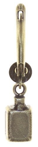 image pour Boucles d'oreilles pendantes Mix the Rocks Rose Cristal Beige 