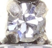 image pour Boucles d'oreilles pendantes Mix the Rocks Blanc Cristal white 