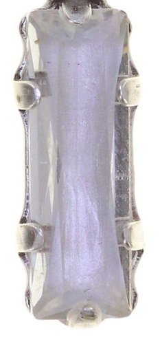 image pour Boucles d'oreilles pendantes Mix the Rocks Blanc Cristal white 