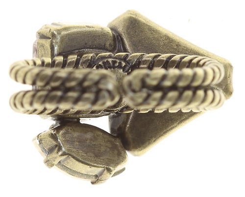 image for Ring Mix the Rocks Crystal Blush Beige 