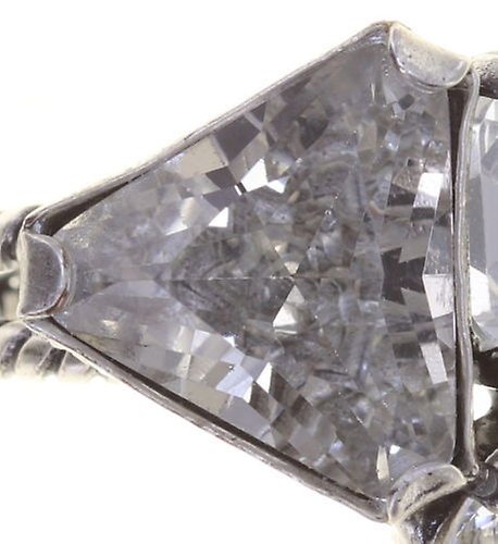 image for Ring Mix the Rocks Crystal White white 