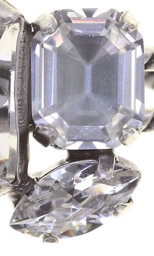 image for Ring Mix the Rocks Crystal White white 