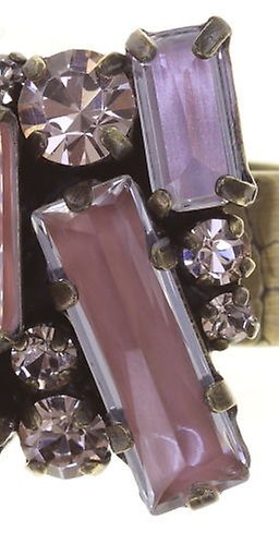 image for Ring Mix the Rocks Crystal Blush Beige 