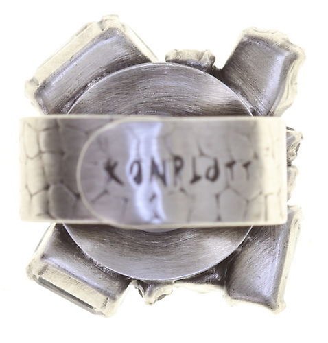 image for Ring Mix the Rocks Crystal White white 