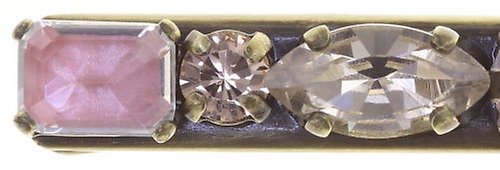 image pour Barrette Mix the Rocks Rose Cristal Beige 