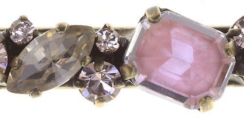 image for Hairclip Mix the Rocks Crystal Blush Beige 