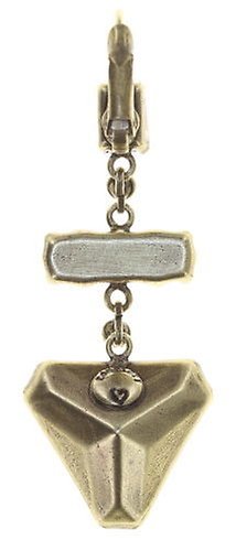 image pour Boucles d'oreilles Eurowire pendantes Mix the Rocks Rose Cristal Beige 