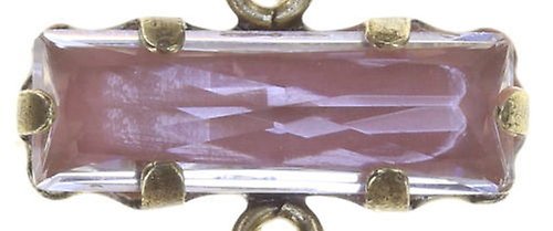 image for Earring Eurowire Dangling Mix the Rocks Crystal Blush Beige 