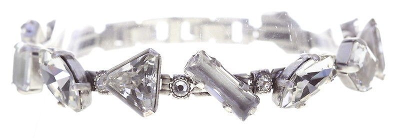 Bild für Armband Mix the Rocks Kristallweiß Weiß 