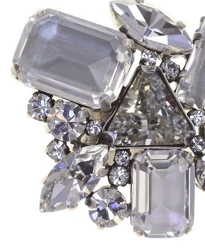 image for Ring Mix the Rocks Crystal White white 