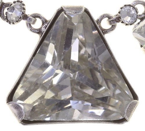 image for Necklace Mix the Rocks Crystal White white 