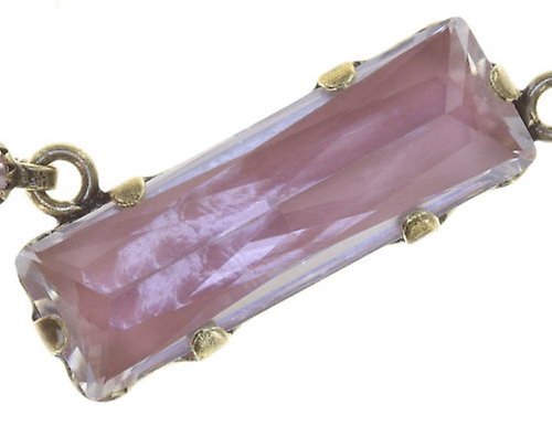 image pour Collier Mix the Rocks Rose Cristal Beige 