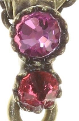 image for Necklace Pendant Water Cascade Crazy Pink Pink 