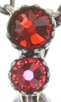 image for Necklace Pendant Water Cascade Watermelon red/orange 