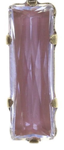 image for Necklace Pendant (Long) Mix the Rocks Crystal Blush Beige 