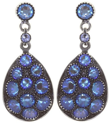 Bild für Ohrstecker baumelnd Tears of Joy shiny heaven (blue) Blau Größe M