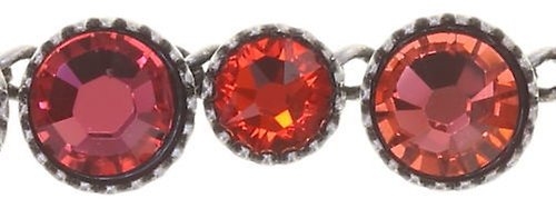 image for Necklace Water Cascade Watermelon red/orange 