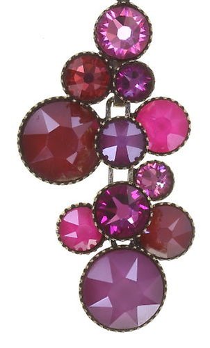 image for Necklace pendant Water Cascade Crazy Pink Pink 