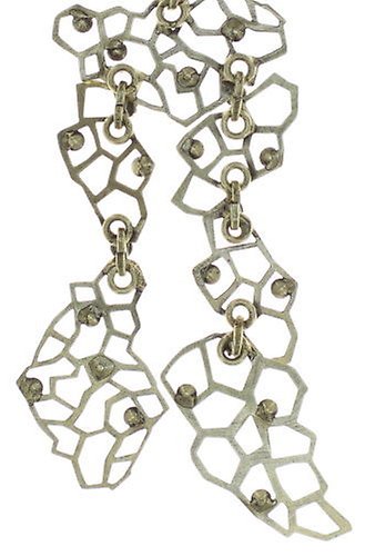 image for Necklace Pendant (Long) Textures Under The Sea crystal white 