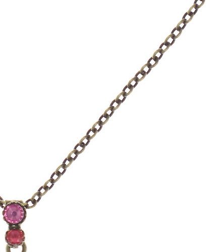 image for Necklace Pendant Water Cascade Crazy Pink Pink 