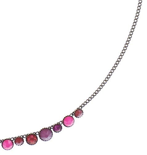 image for Necklace Water Cascade Crazy Pink Pink 