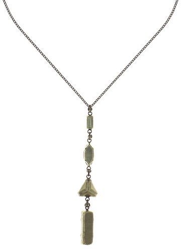 image pour Collier pendant (long) Mix the Rocks Rose Cristal Beige 