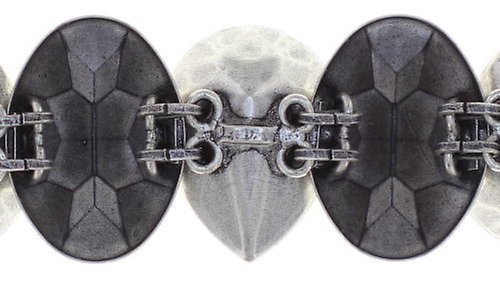 Bild für Armband Tears of Joy Lila Kristall Heliotrop Größe M