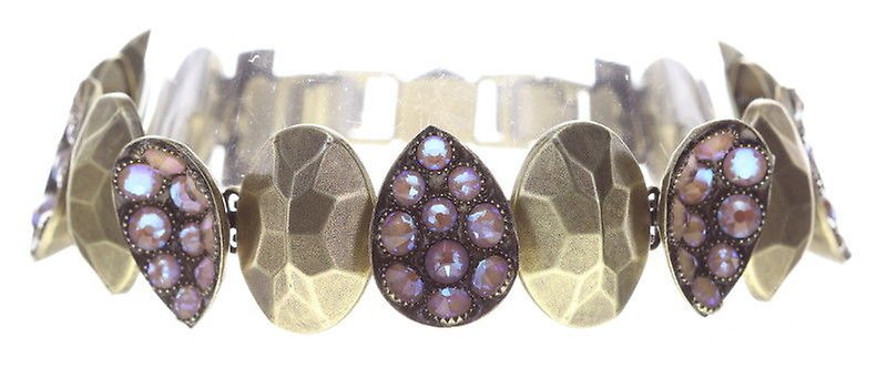 Bild für Armband Tears of Joy Braun crystal cappucci Größe M