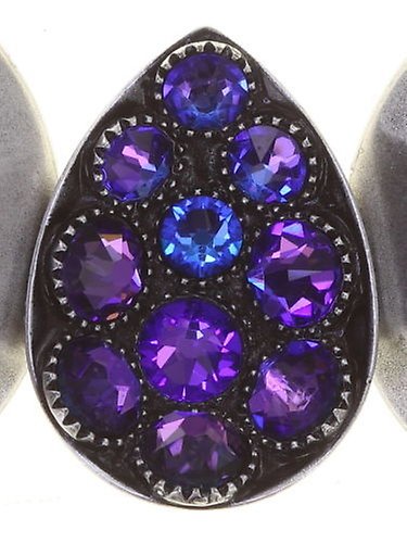 image for Bracelet Tears of Joy Lila crystal heliotrope size M