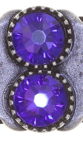image for Bracelet Tears of Joy Lila crystal heliotrope size M