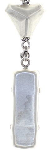 image for Necklace Pendant Mix the Rocks Crystal White white 