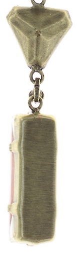 image pour Collier pendant Mix the Rocks Rose Cristal Beige 