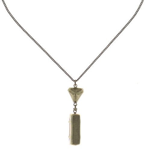 image for Necklace Pendant Mix the Rocks Crystal Blush Beige 