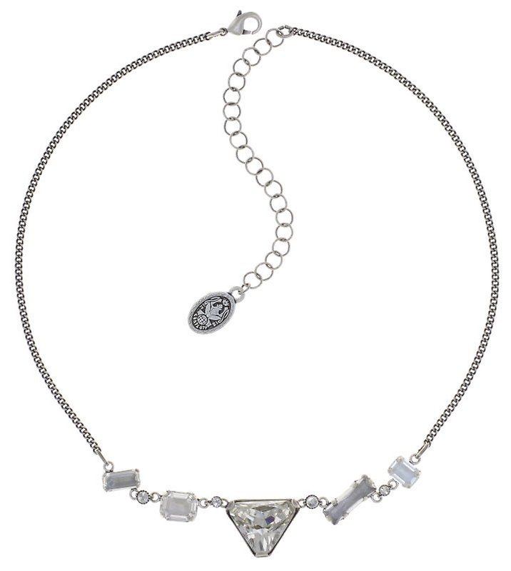 image for Necklace Mix the Rocks Crystal White white 
