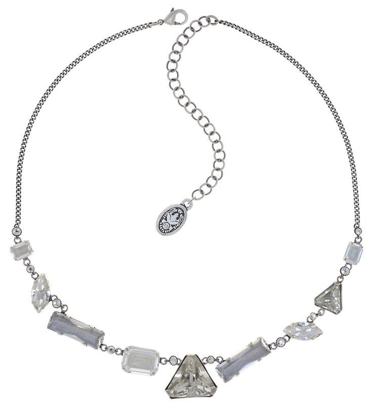 image pour Collier Mix the Rocks Blanc Cristal white 