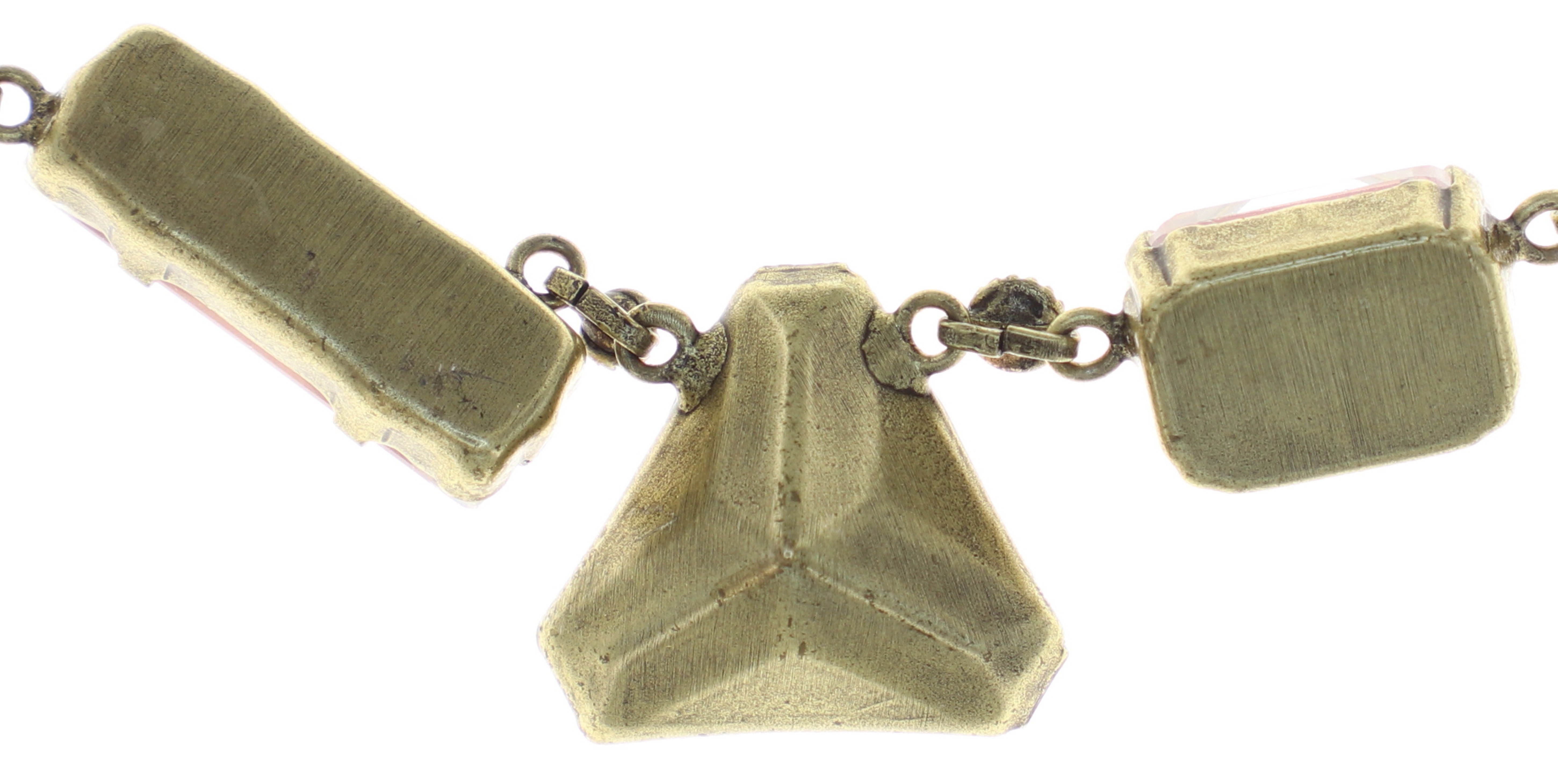 image for Necklace Mix the Rocks Crystal Blush Beige 